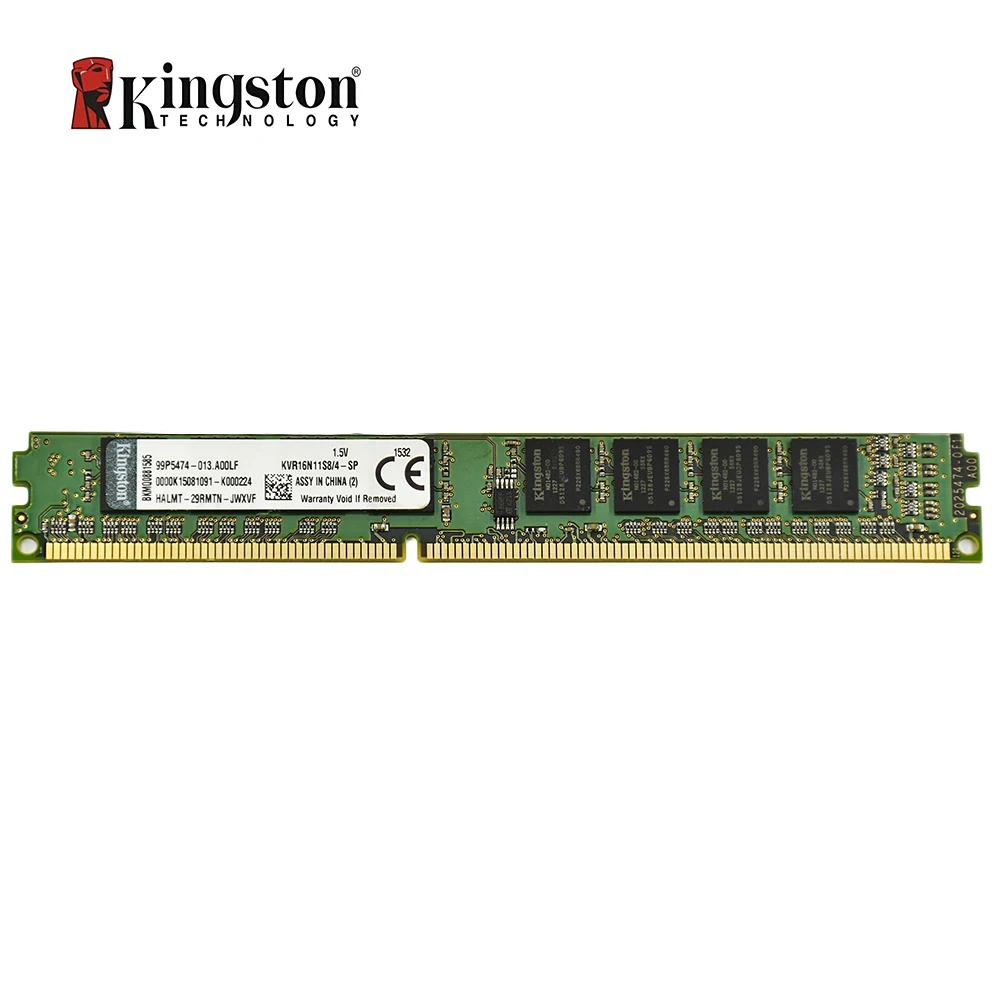 Kingston Original Ram Memory Ddr3 4gb Pc3-12800 Ddr 3 1600mhz For Desktop - Rams -