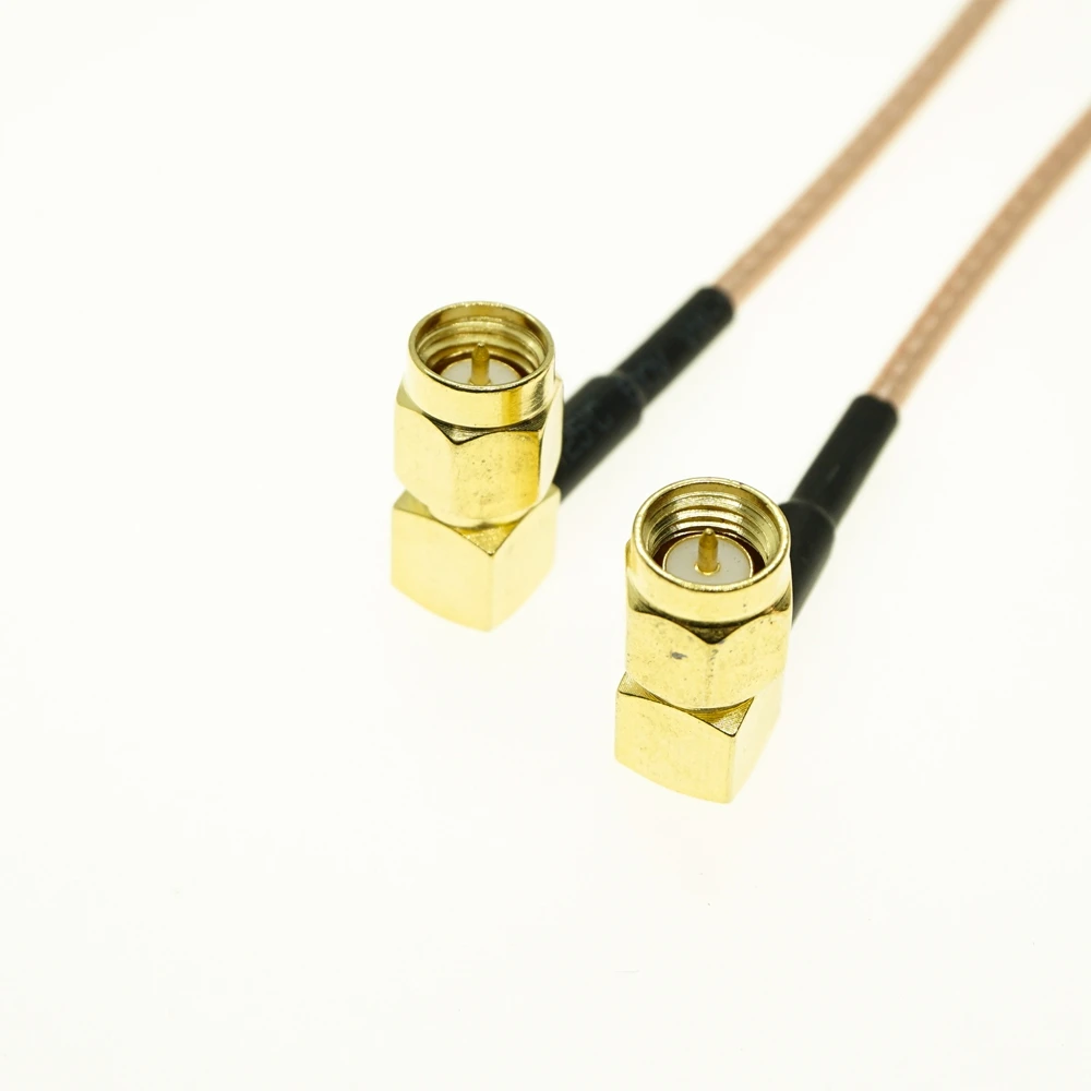Кабель SMA male с прямым углом к RG316 6 дюймов Джемпер 10 см 15 50 см|Соединители| |