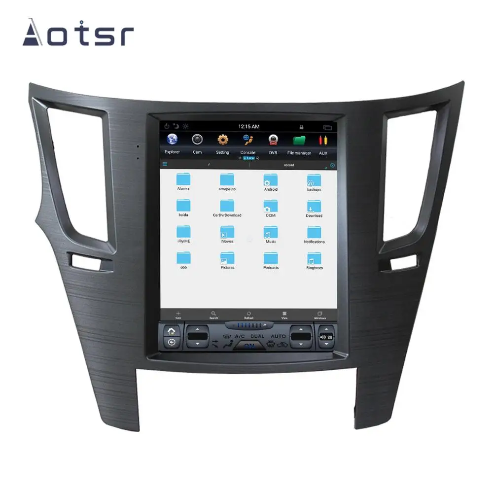 PX6 4 Гб DSP Tesla стиль Android 9,0 автомобильный gps-навигатор для Subaru Legacy 2009- головное устройство мультимедийный плеер adio магнитофон