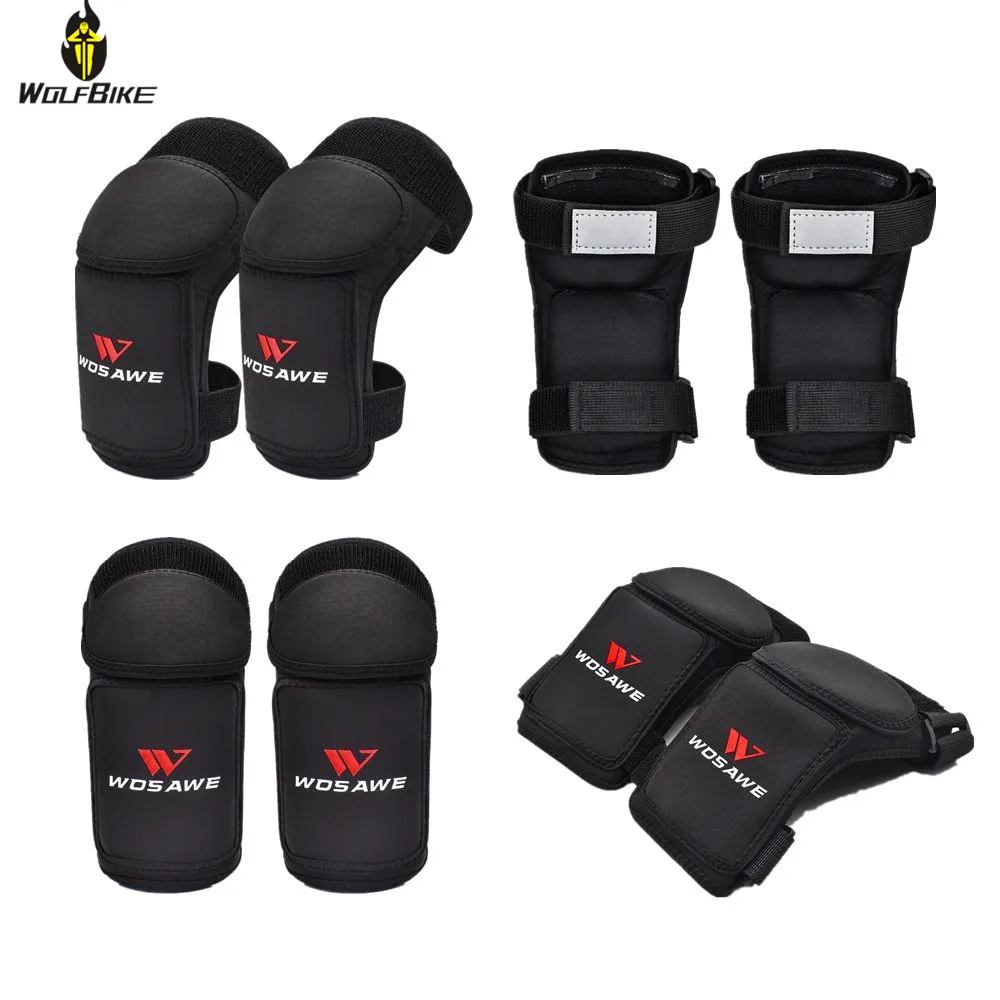 Детский спортивный наколенник WOSAWE мягкий на локтях для детей 4 14 лет детский