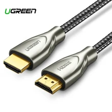 Ugreen HDMI 2,0 кабель полная длина 4K 60Hz HDMI к HDMI кабель для проектора PS4 Xbox Apple tv сплиттер переключатель видео шнур Кабо 4K