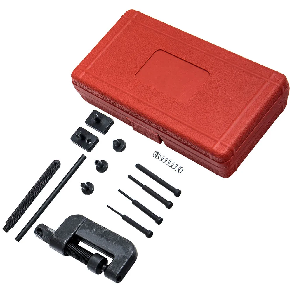 

Chain Breaker Riveting Cutter OHV Cam Drive Link Separator Anvils Spring