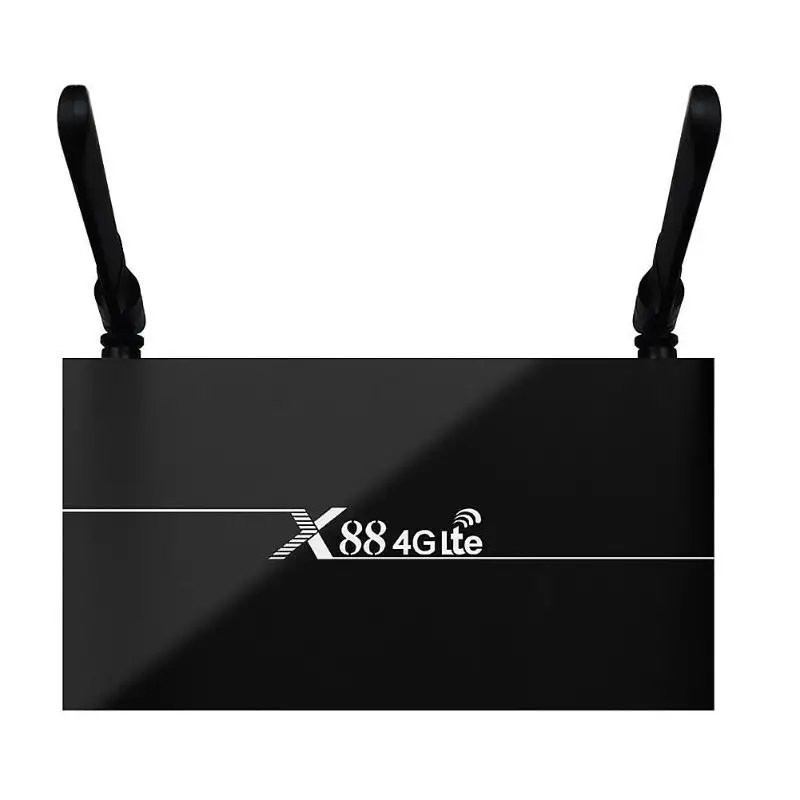 X88 4G Lte Smart tv Box Бесплатный Интернет поиск несколько игр 2G ram 16G rom двухдиапазонный WiFi телеприставка с сим-картой