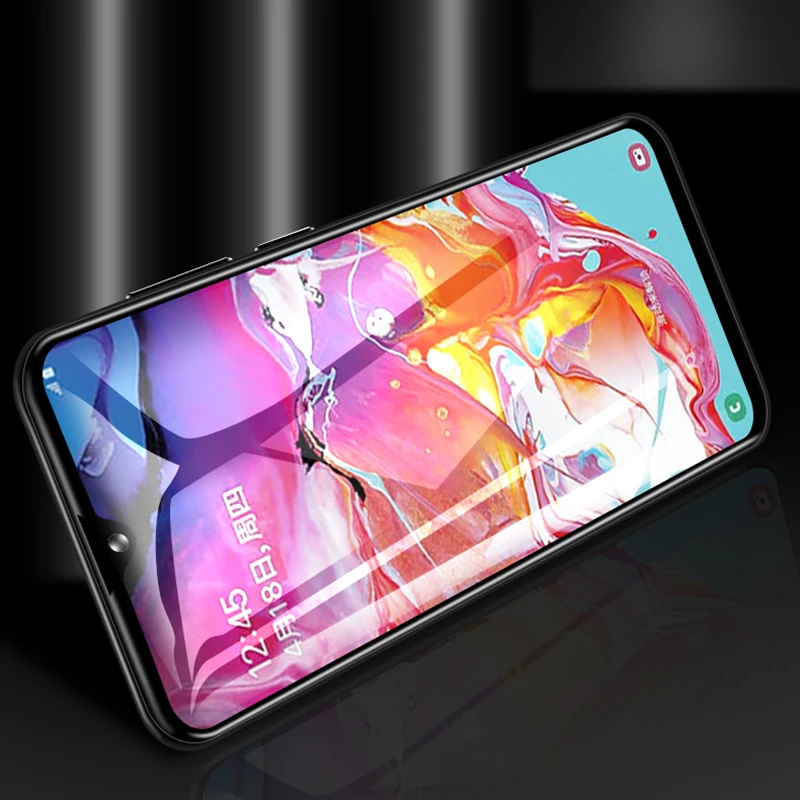 Защитная пленка для экрана Xiaomi Mi A3 из закаленного стекла с защитой от синего и фиолетового цвета с полным покрытием 9H
