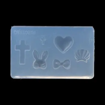 

Flamingo Cross Geometric Gemstone Shape Jewelry Handmade Nail Art Silicone Mold 19QC