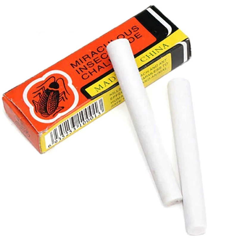 

5Pack Pest Control Chalk Cockroach Medicine Insecticide Cockroach Killer Powder Killing Cockroaches, Ants, Fleas, Lice