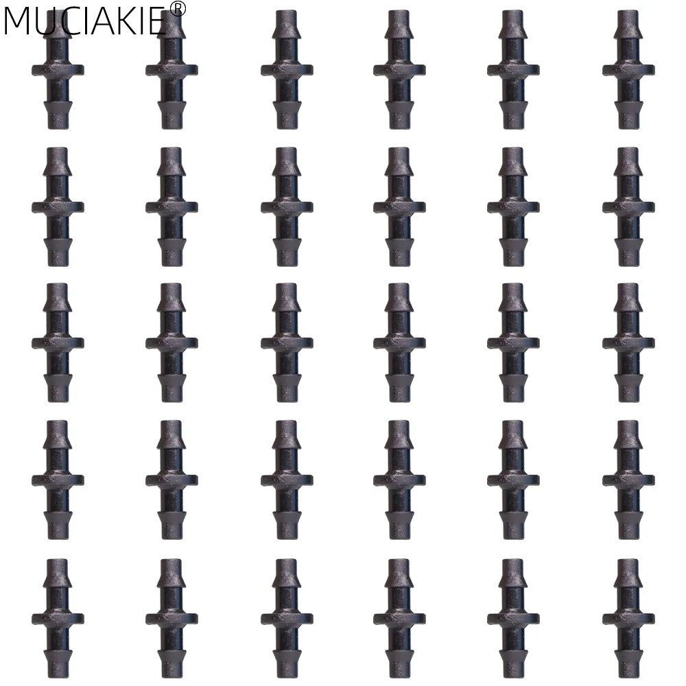 Муциakie 30 шт. 1/4 ''Зубчатая Муфта для соединения конца 1/4'' микротрубы