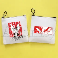 Devilman Crybaby Anime New Women Mini Coin Purses Original Card Holder Small Wallets Change Money Bag
