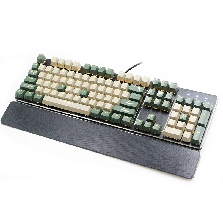 

RK935 Camouflage Mechanical Keyboard Optical Axis Mode Mechanical Keyboard Cafe Internet Cafe Gaming Keyboard Amazon EBay