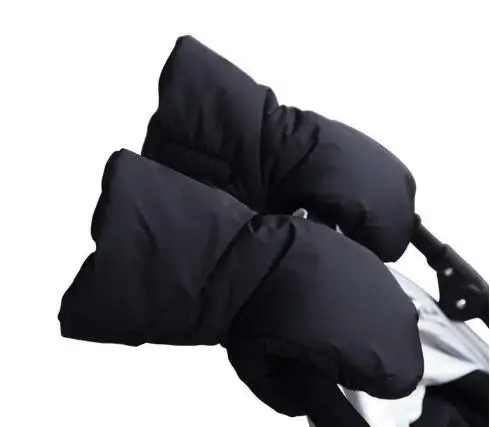 

Winter Pram Hand Muff Baby Carriage Pushchair Warm Fur Fleece Hand Cover Buggy Clutch Cart Muff Glove Stroller Accessories
