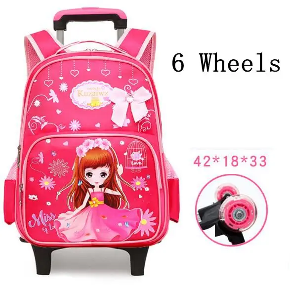 2 wheels Колесный Рюкзак для школы, сумка с колесами, детские сумки-тележки для школы для детей, школьный рюкзак на колесиках, сумки для детей, Mochilas - Цвет: 2 wheels