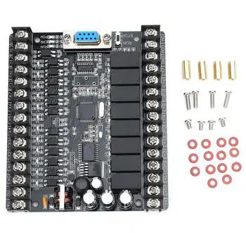 

PLC Industrial Control Board FX1N-20MR Online Download Monitor Programmable Controller DC 24V Control Module