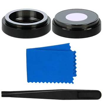 

Rear Camera Glass Lens Cover Compatible for IPhone XR 6.1 Inch (Black) Assembly Replacement Repair Parts Tool Kit