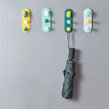 

Decorative Wall Door Self Adhesive Hanger Hooks Heavy Duty For Hanging Coats Sticky Hooks For Bathroom Organizer Decorative Hook