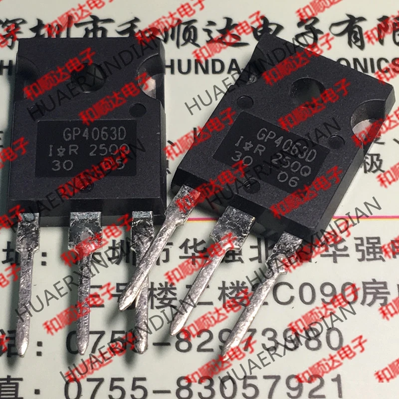 10 шт./лот и IRGP4063DPBF IRGP4063D-247 с изолированным затвором(IGBT) 600V 96A