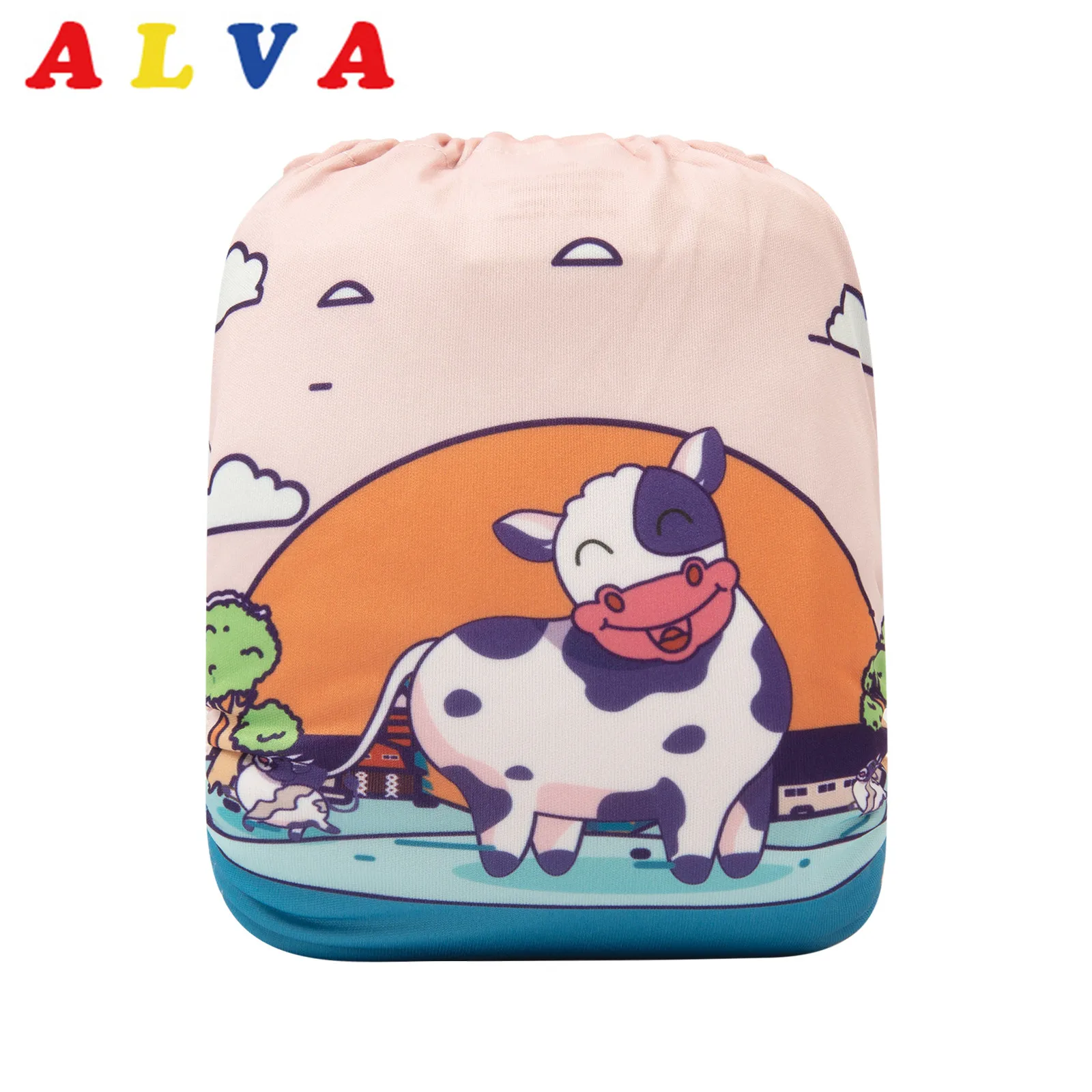 Baby-Cloth-Diaper Alvababy Microfiber-Insert Positioning Reusable with 1pc New-Designed