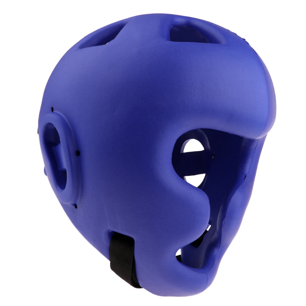 Women Men Boxing Adjustable Helmet MMA Muay Thai Sanda Karate Taekwondo Kickboxing Head Gear Protector Head Gurad EVA Foam Nylon