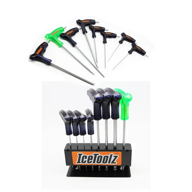

Icetoolz Bicycle Torque Wrench 2-8mm Screw Bolts Tightness Tool TwinHead Wrench Set bike tools multitool set of tools 7M85