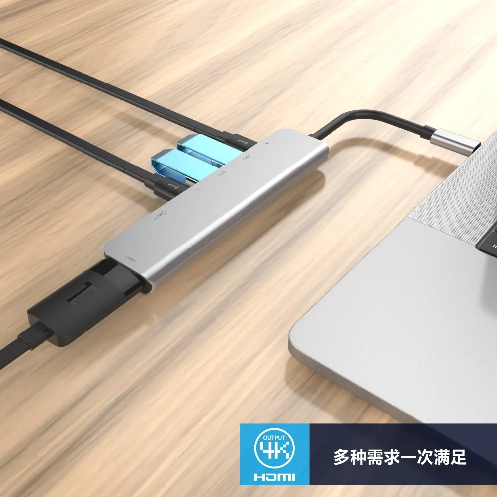 87 Вт USB C концентратор Thunderbolt 3 док-станция 4K HDMI type-C концентратор к HDMI USB 3,0 адаптер для MacBook Pro Аксессуары USB конвертер