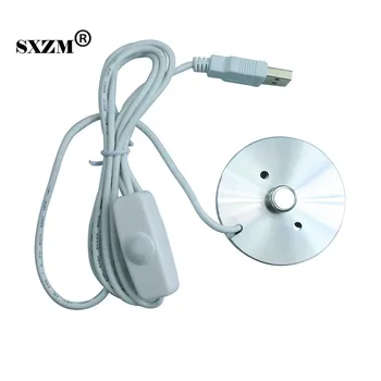 

DC 5V Ultra Thin Led Book Light USB Rechargeable Portable Cabinet Light Night Light For Reading Home Lighting
