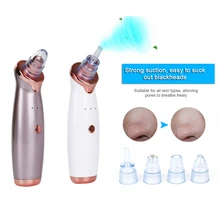 Профессиональный электрический прибор для удаления угрей лица, глубокое очищение поры, акне Удаление прыщей вакуумный всасывающий инструмент для чистки кожи лица инструмент для спа