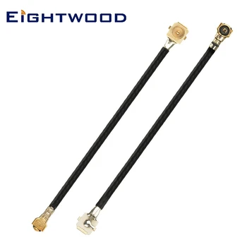 

Eightwood 2PCS 3.5 CM UF.I/IPX Plug Male to IPEX /MHF4 Jack Female Connector Pigtail 1.13mm Antenna Cable for Wireless