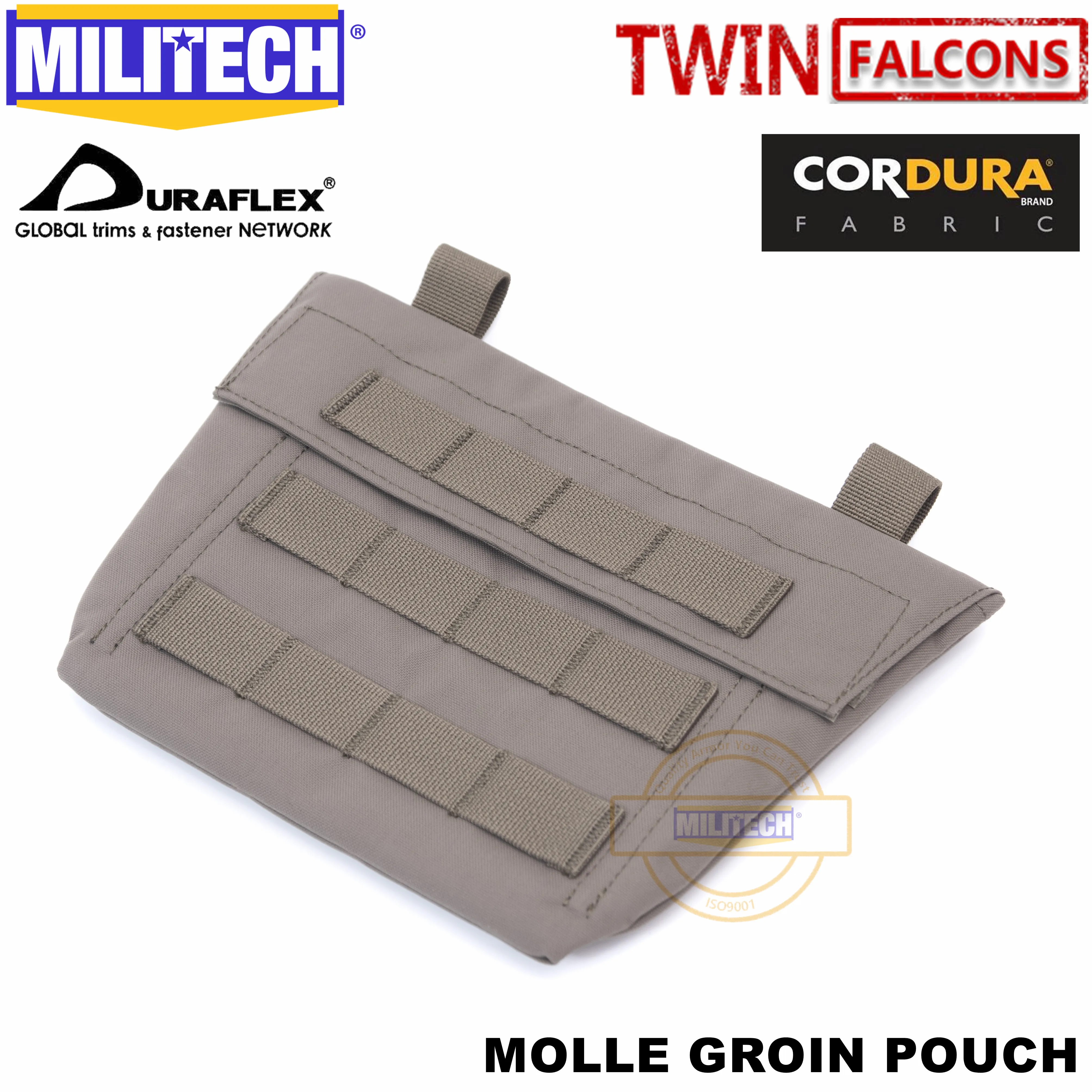 MILITECH twinfalcon TW 500D Delustered Cordura Molle Чехол для паха PAL сумка аксессуаров суб брюшного