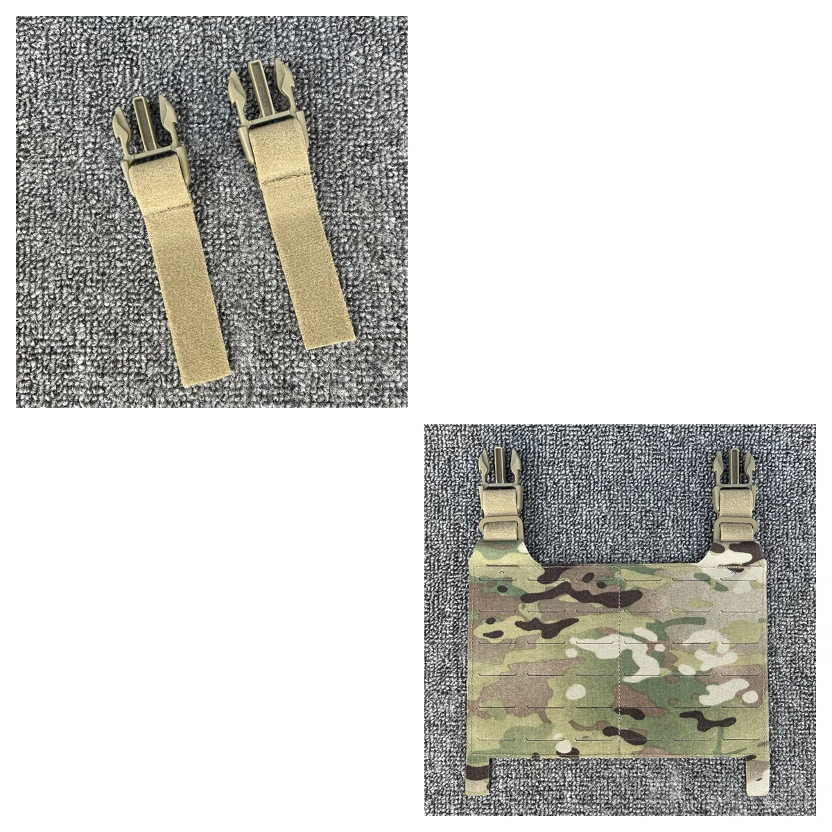 

1 Pair Outdoor Tactical Vest Front Panel Connection Buckle