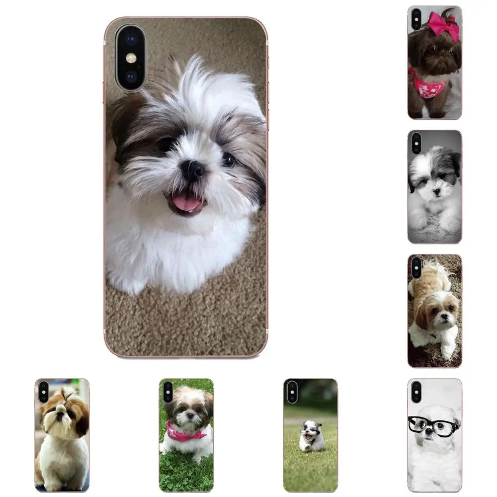 Мягкий чехол для Galaxy Alpha Note 10 Pro A10 A20 A20E A30 A40 A50 A60 A70 A80 A90 M10 M20 M30 M40 Shih Tzu Shitzu принт