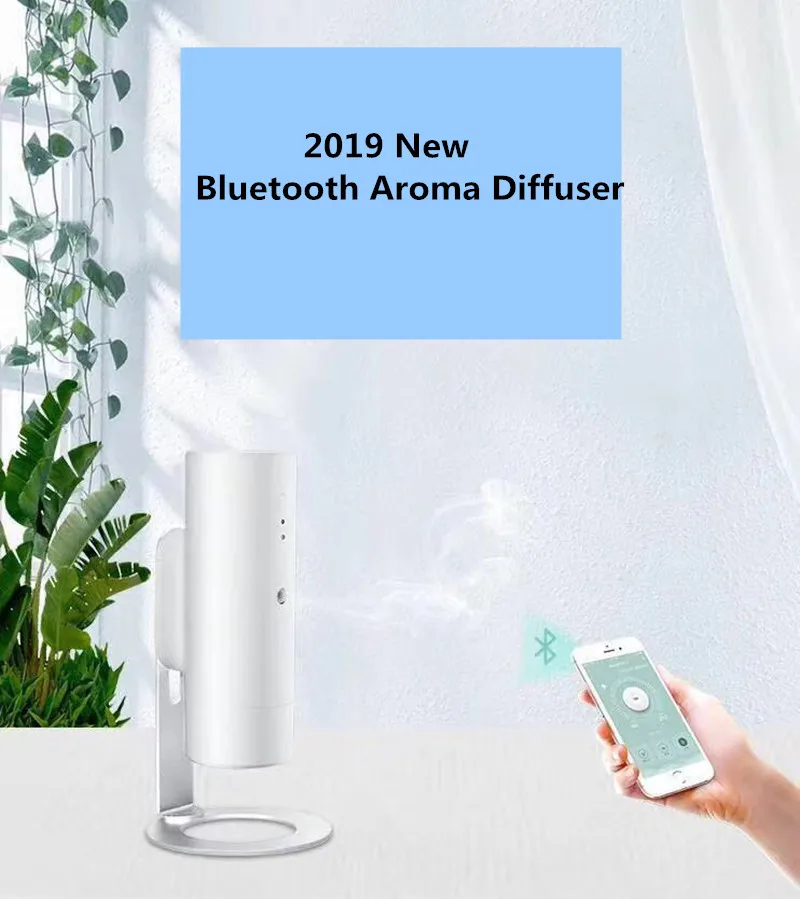 Настольный стильный Ароматический диффузор Bluetooth ароматный машинный масляный диффузор для 100м2 системы диффузии эфирного масла ароматический аромат