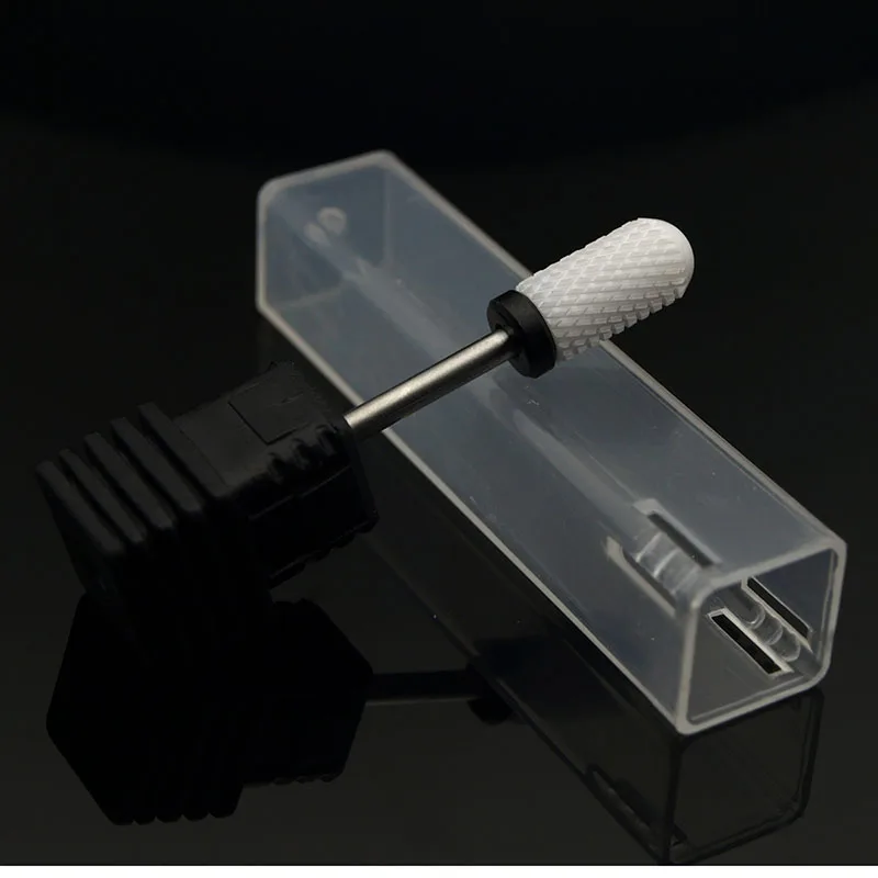 Kimaxcola керамическое сверло для ногтей 3/3" роторные сверла для маникюра, педикюра, электрические сверла, аксессуары для ногтей, инструменты для фрезерования, Cutt - Цвет: XC