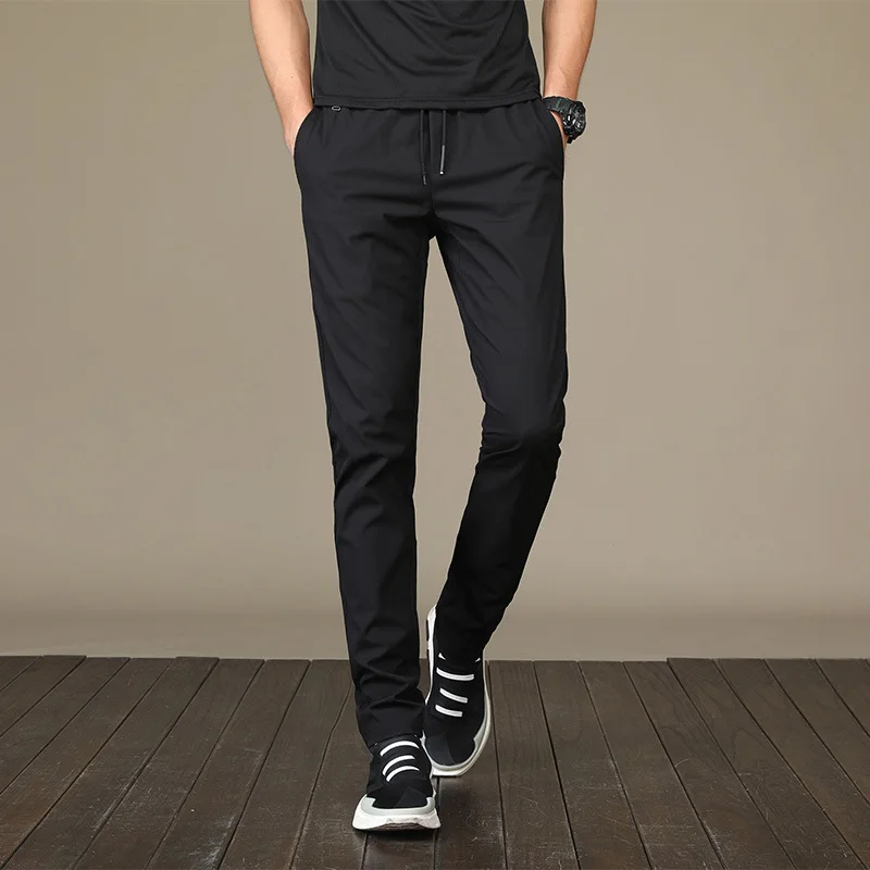 MRMT брендовые летние мужские брюки, тонкие повседневные штаны для мужчин, маленькие ноги, брюки