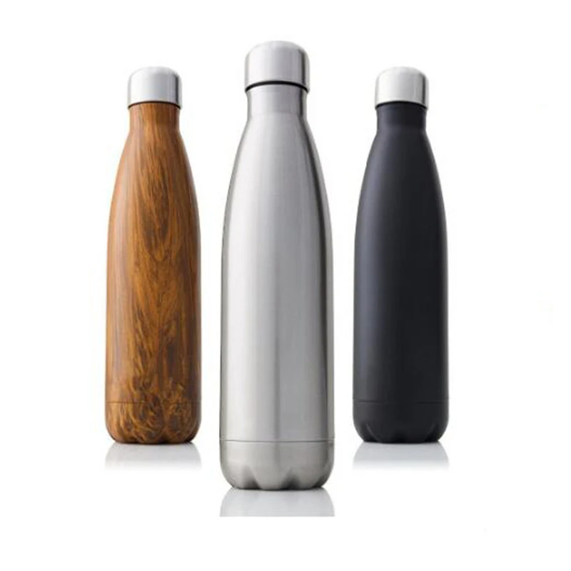 350/500/750/1000ml Double-wall Insulated Vacuum Flask Stainless Steel Heat Thermos For Sport Water Bottles Portable Thermoses