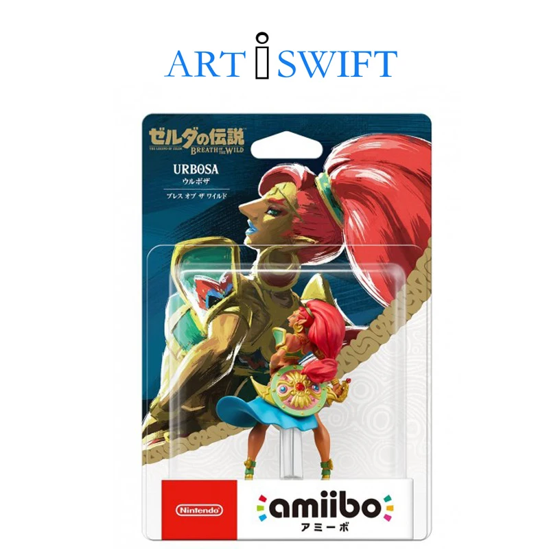Urbosa Фигурки Amiibo NFC подлинный для nintendo Switch 3DS - Цвет: Urbosa