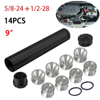 

14pcs 1/2-28 Car End Cap Fuel Filters Fuel Trap Solvent Filter 1.75'' OD For NAPA 4003 WIX 24003 6061-T6 Automobiles Filters Cup