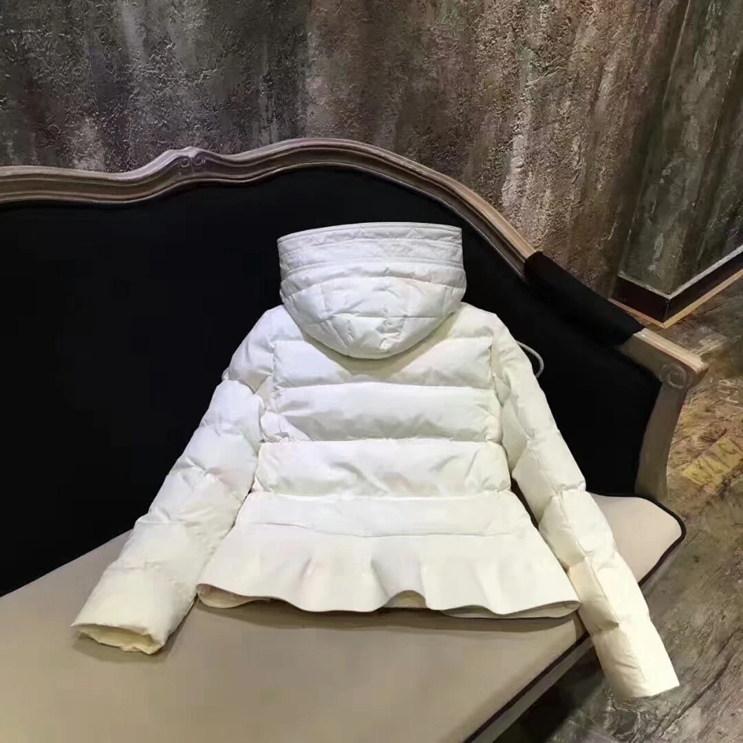 90% Высокое качество белый утиный пух пальто короткий модный теплый пуховик женская зимняя куртка пальто для женщин