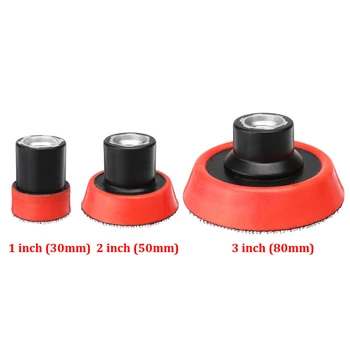 

Polishing Wheels 1/2/3 Inch Grinding Sanding + M14 Backing Pad Adapter Drill