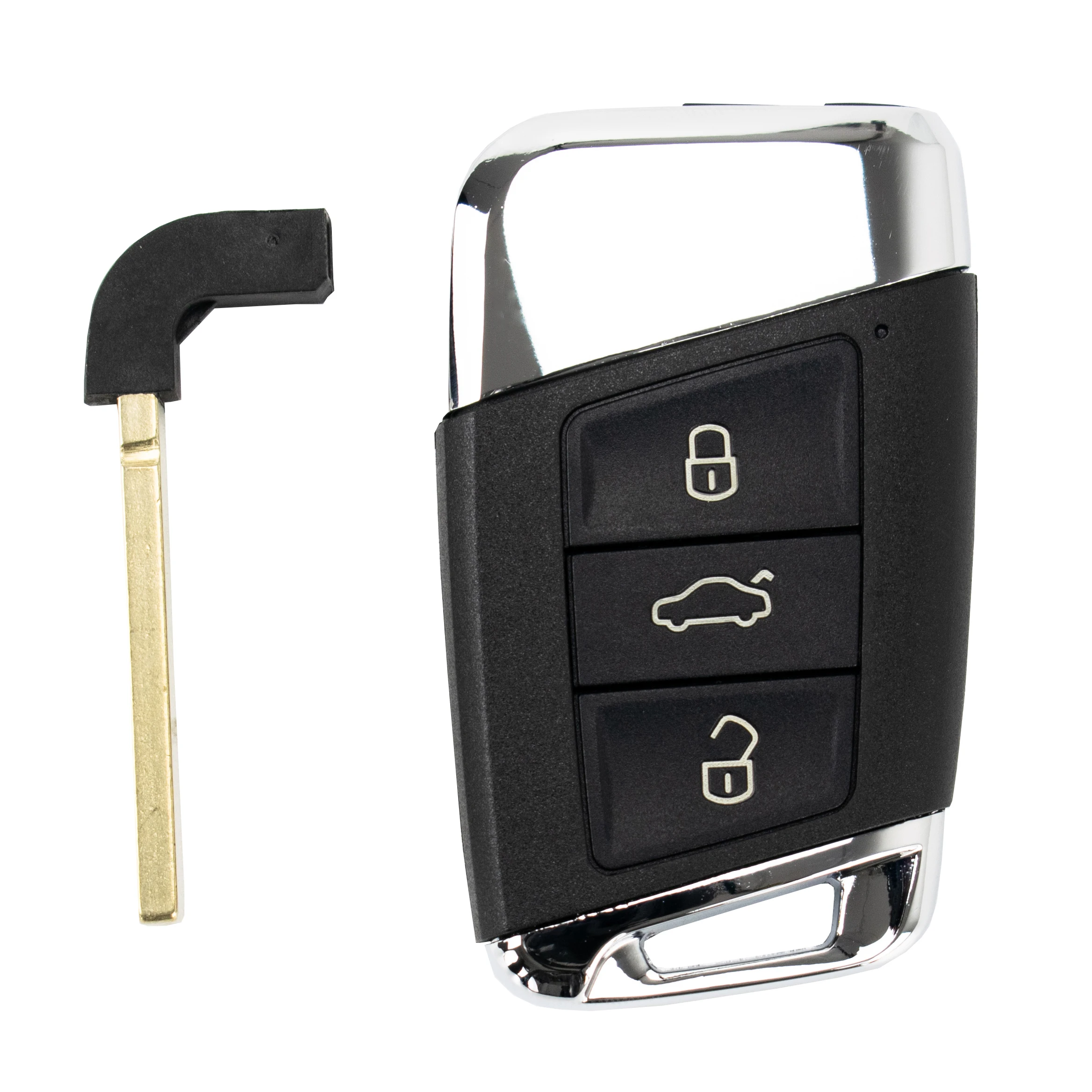 2x Schlüsselhülle passend für VW Passat B8 Arteon Skoda Superb Kodiaq Keyless 