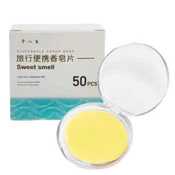 

1Box/50PCS Disposable PP Disinfecting Washing Hand Clean Paper Soap Foaming Tool GXMC