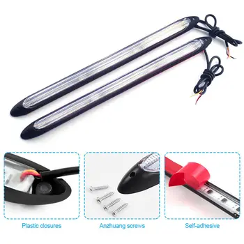 

2 pcs Daytime running lights Parts Accessories Lighting Lamps Light Bulbs