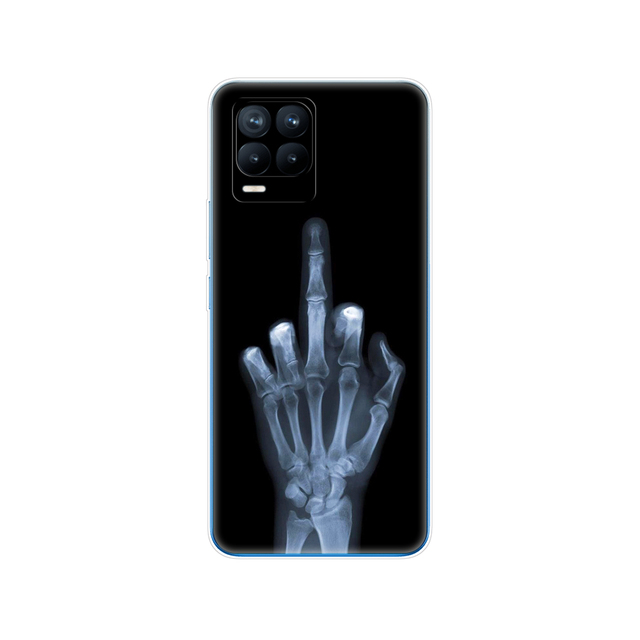 Realme 8 Case 6.4" Soft Silicon TPU Back For Realme 8 Pro OPPO Realme8 4G RMX3085 Phone Cover Coque Capa Funda Bumper Bag