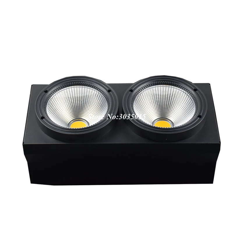 200 Вт светодиодный COB Wash Audience Light 2eye 2x100 Вт прожектор сценический свет светодиодный Матрица заливающего света DMX Освещение для сцены для шоу концерта