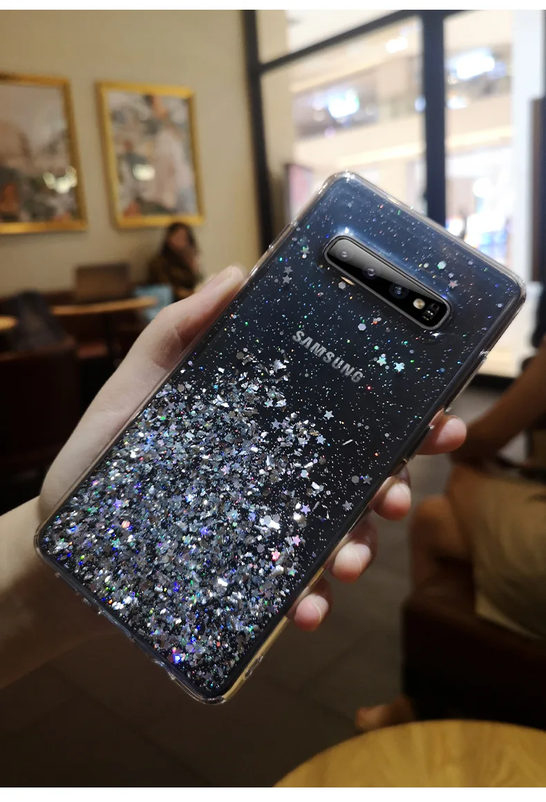 Закаленное стекло противоударный бампер чехол для телефона samsung Galaxy S8 S9 S10 10E Lite note10 Plus задняя крышка чехол