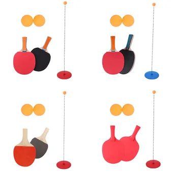 

Kid Adult Table Tennis Trainer Soft Shaft Ping Pong Elastic Practice Device Kids Adult Table Tennis Toys Single Fitness Toys