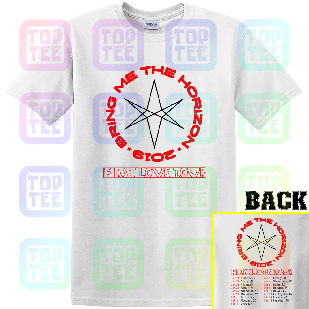 Редкие товары Bring Me the Horizon First Love tour футболка S-3XL
