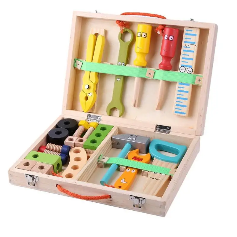 

Cartoon Repair Toolbox Hot Selling Safety Cartoon Disassembly Drill Screwdriver Child Puzzle Toy Kids Birthday Party Best Gift