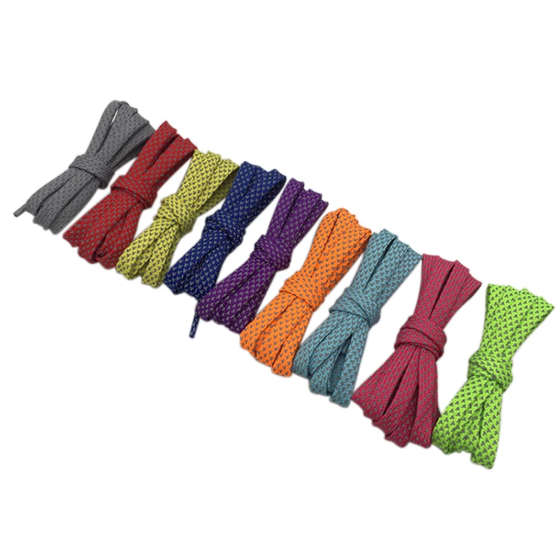 Weiou высокие светлые 3 м плоские Светоотражающие ботинки со шнуровкой