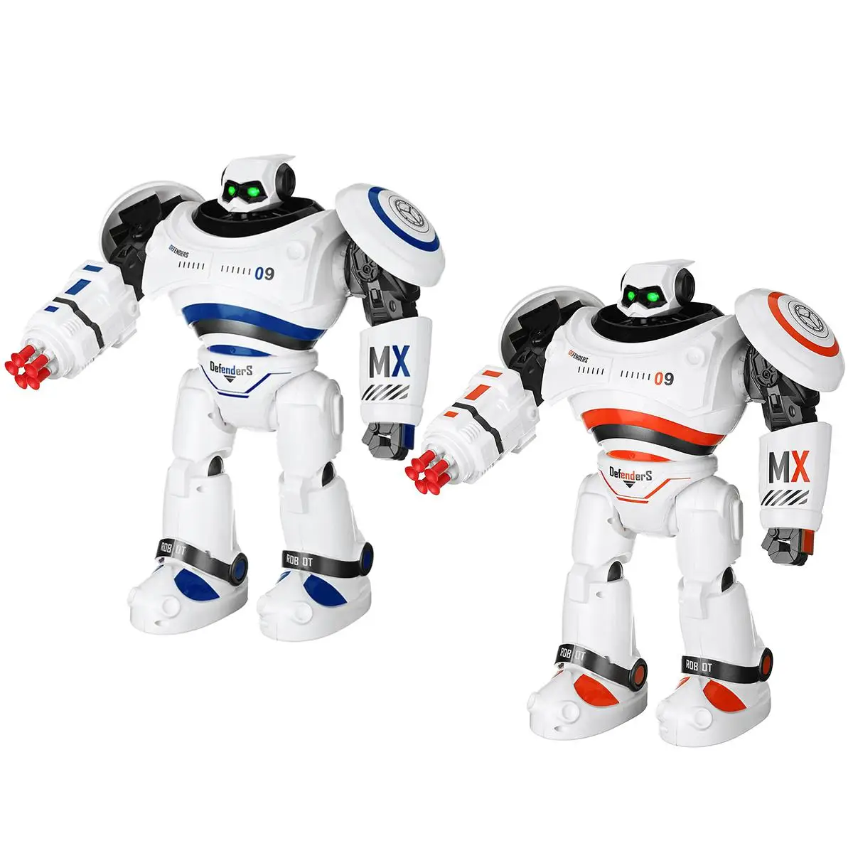RC Robot AD Polices Files Programmable Combat Defenders Intelligent RC Robot Remote Control Toy for Kids RC Robot AD Polices Files Programmable Combat Defenders Intelligent RC Robot Remote Control Toy for Kids