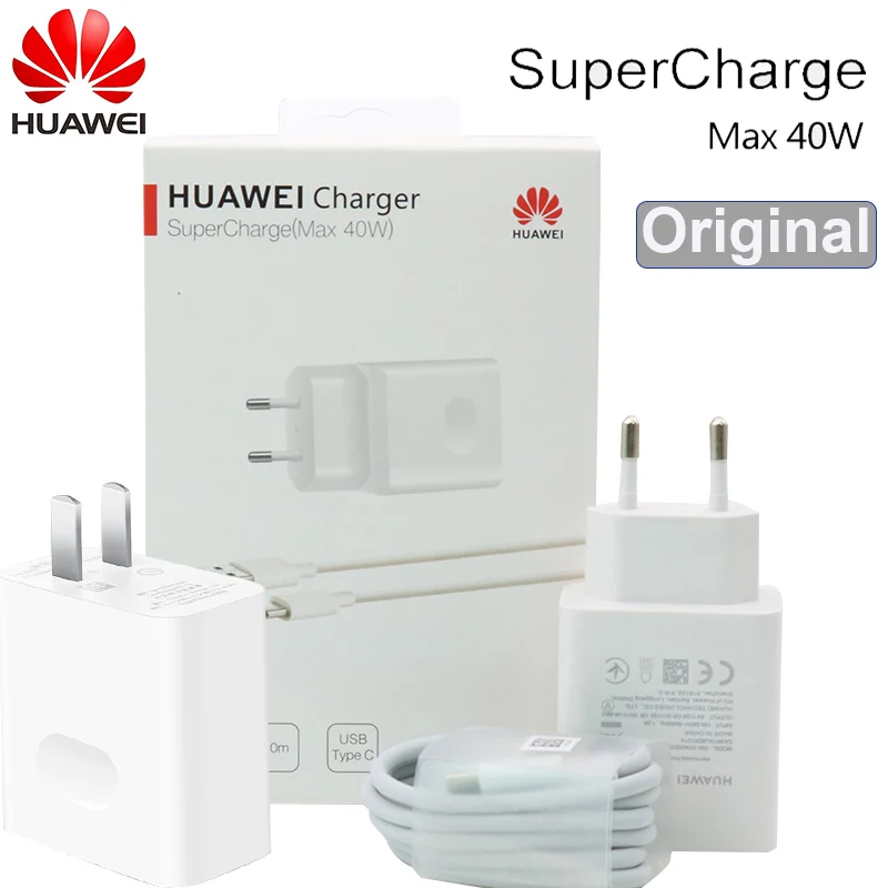 Зарядное устройство Huawei 40 Вт 10 в 4 а с европейской вилкой | Мобильные телефоны и