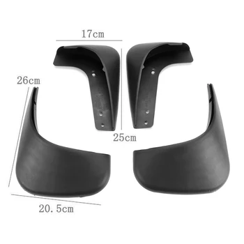 

Car Mud Flaps For Caddy 2004-2009 Splash Guards Mudguards Mudflaps for Fender Front Rear For VW Touran 2003-2009